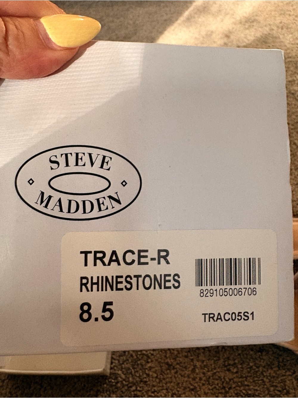 Steve Madden - Trace- R Rhinestone Silver Crystal Slides - Picture 6 of 8